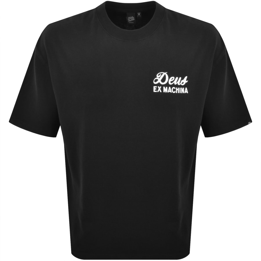 Image number 2 for Deus Ex Machina Seoul Sign T Shirt Black