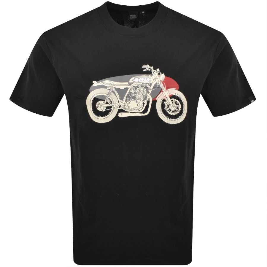Image number 2 for Deus Ex Machina Drovers Dog T Shirt Black