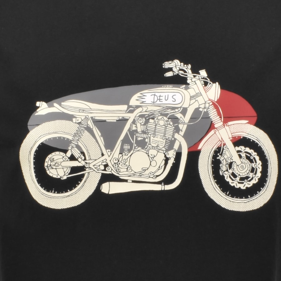 Image number 3 for Deus Ex Machina Drovers Dog T Shirt Black