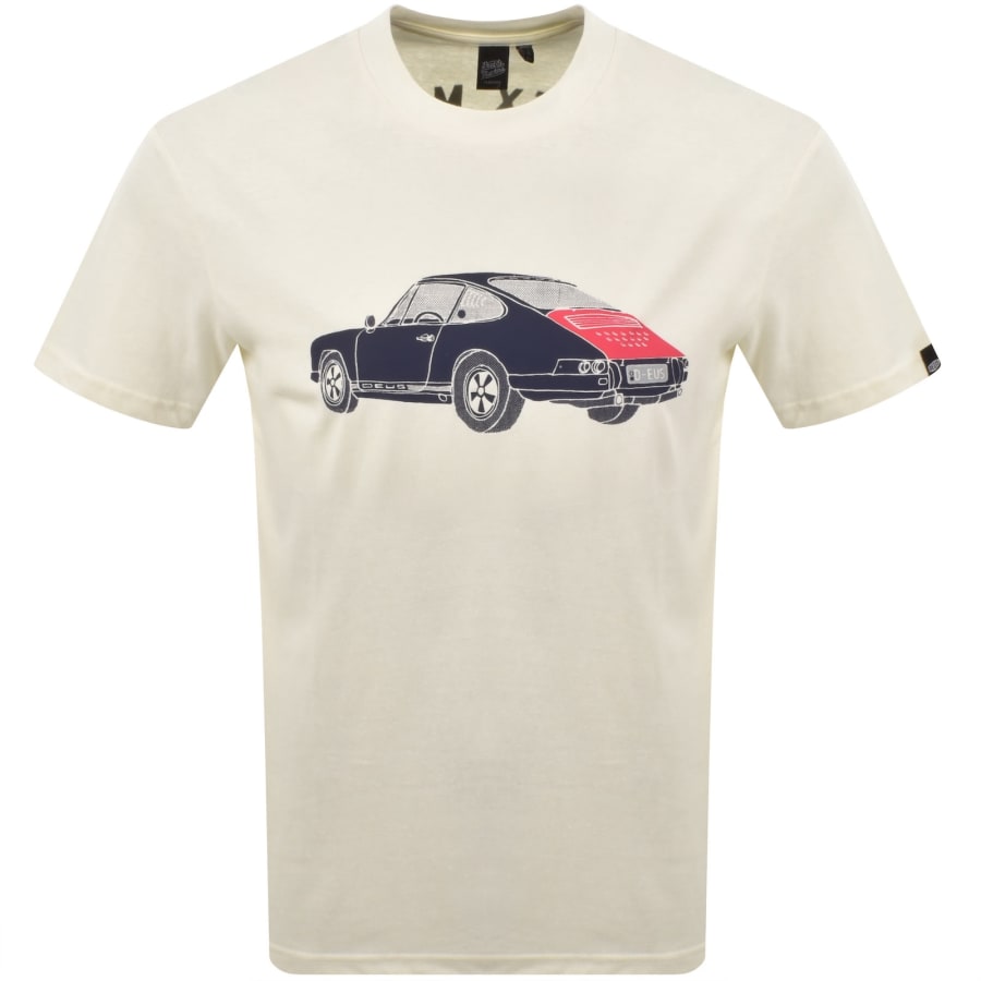 Image number 2 for Deus Ex Machina Emporium Niner T Shirt Cream