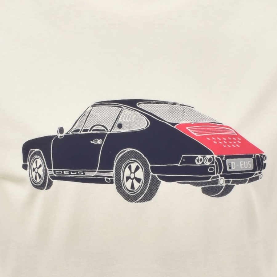 Image number 3 for Deus Ex Machina Emporium Niner T Shirt Cream