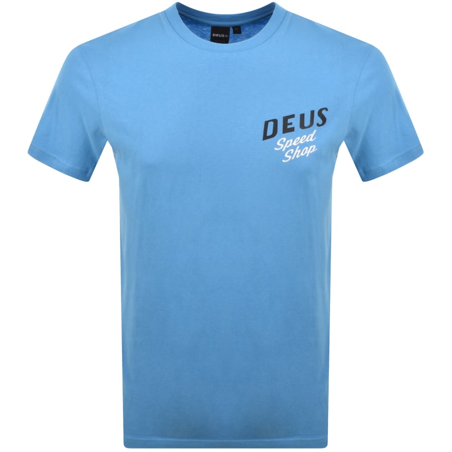 Image number 2 for Deus Ex Machina Dogleg T Shirt Blue