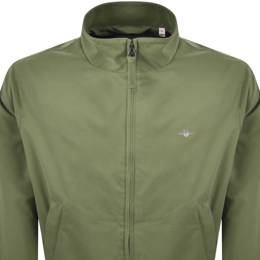 Image number 2 for Gant Padded Hampshire Jacket Green