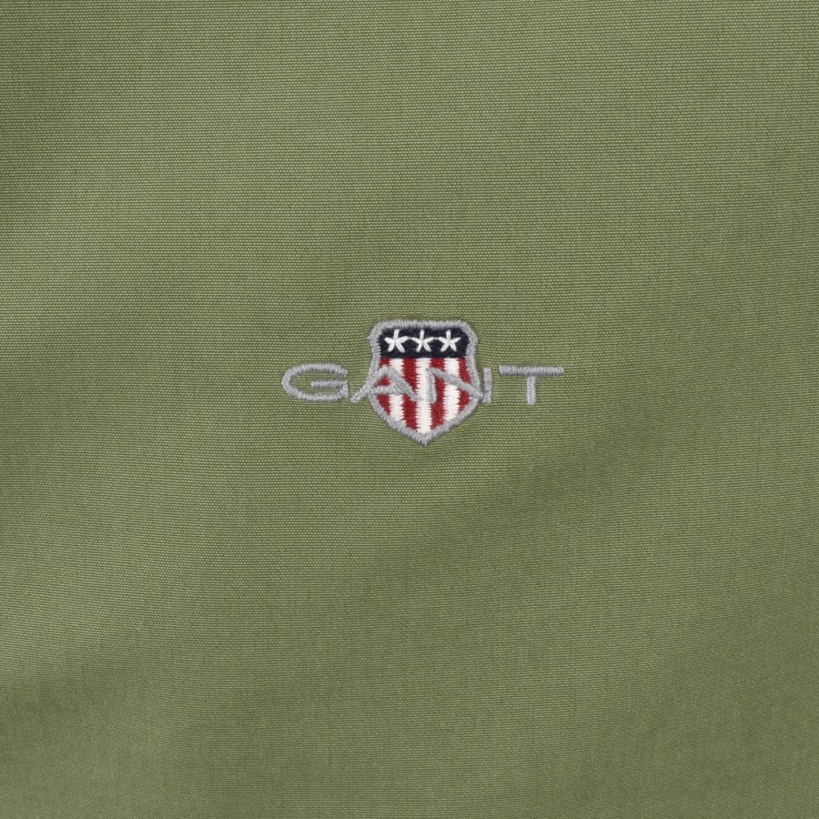 Image number 3 for Gant Padded Hampshire Jacket Green