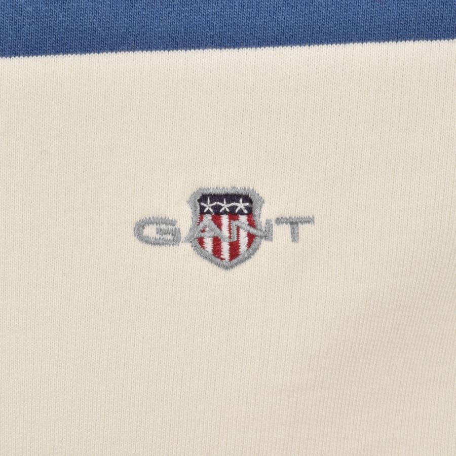 Image number 3 for Gant Striped Sweatshirt Blue