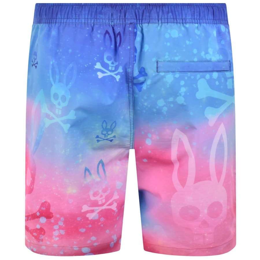 Image number 3 for Psycho Bunny Caspian Swim Shorts Begonia Pink