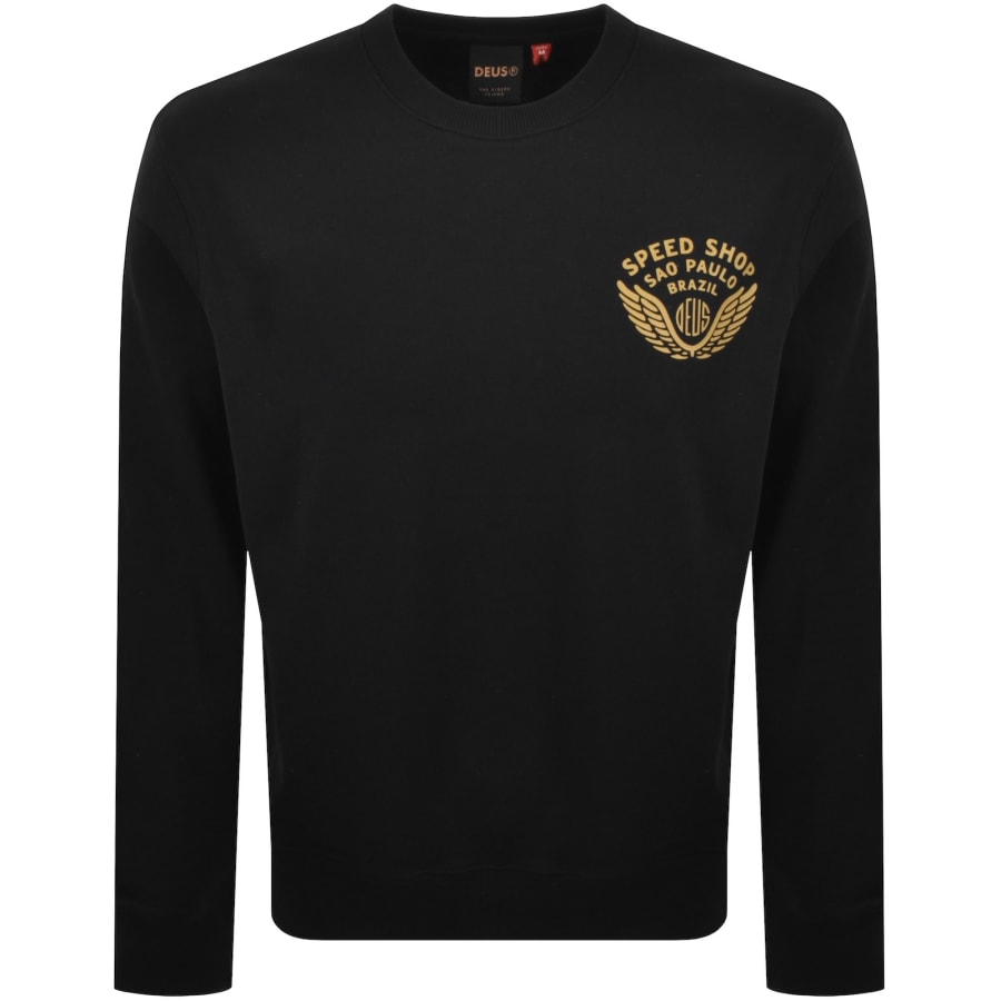 Image number 2 for Deus Ex Machina Munificence Sweatshirt Black