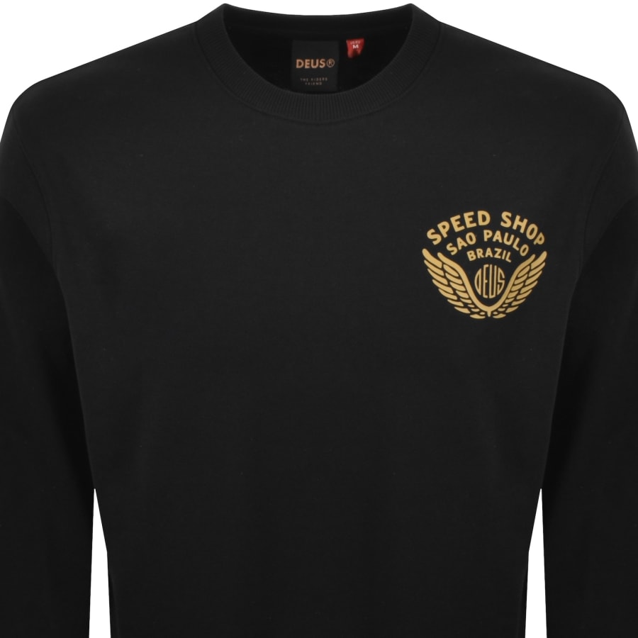 Image number 3 for Deus Ex Machina Munificence Sweatshirt Black