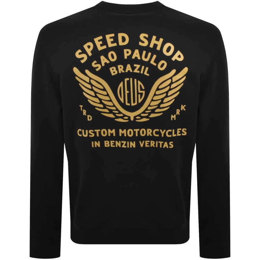 Image number 5 for Deus Ex Machina Munificence Sweatshirt Black