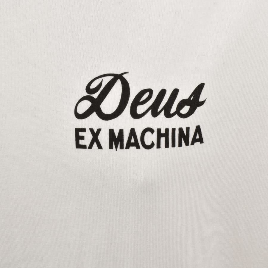 Image number 3 for Deus Ex Machina Venice Sign T Shirt White