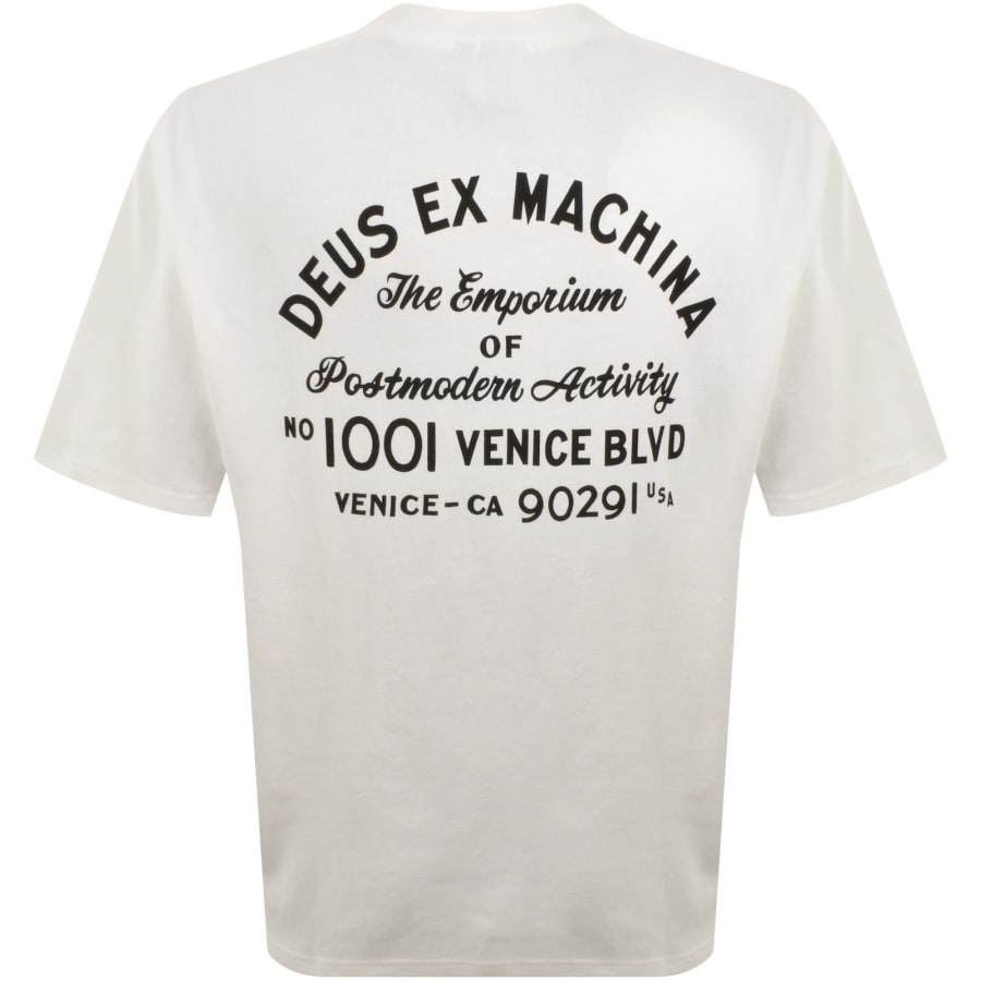 Image number 5 for Deus Ex Machina Venice Sign T Shirt White