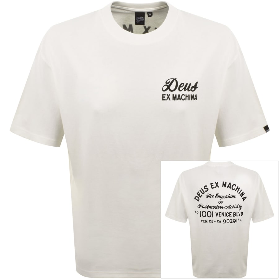 Image number 1 for Deus Ex Machina Venice Sign T Shirt White