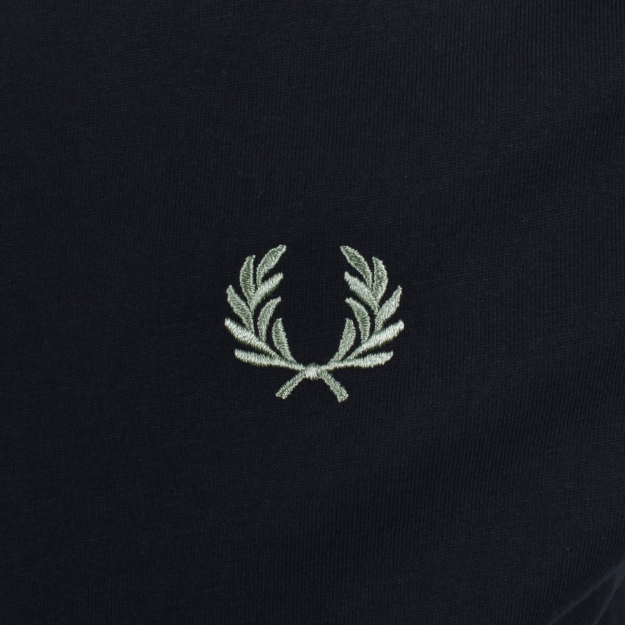 Image number 3 for Fred Perry Twin Tipped T Shirt Navy