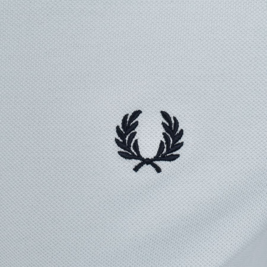 Image number 3 for Fred Perry Twin Tipped Polo T Shirt Blue