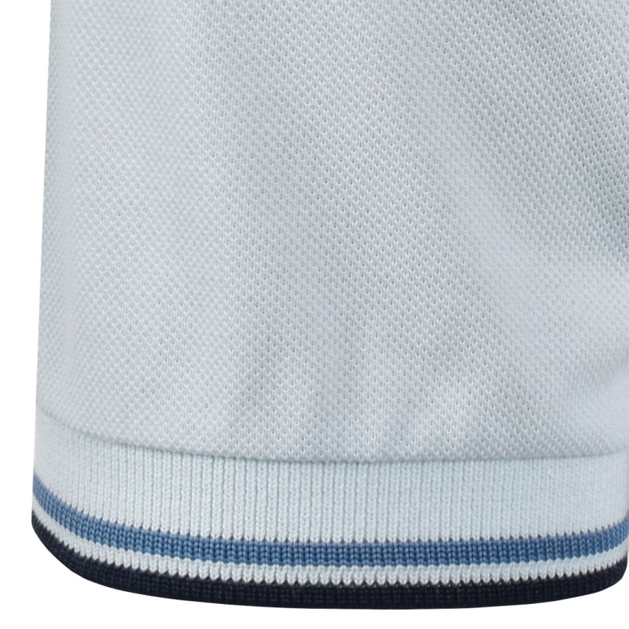 Image number 5 for Fred Perry Twin Tipped Polo T Shirt Blue