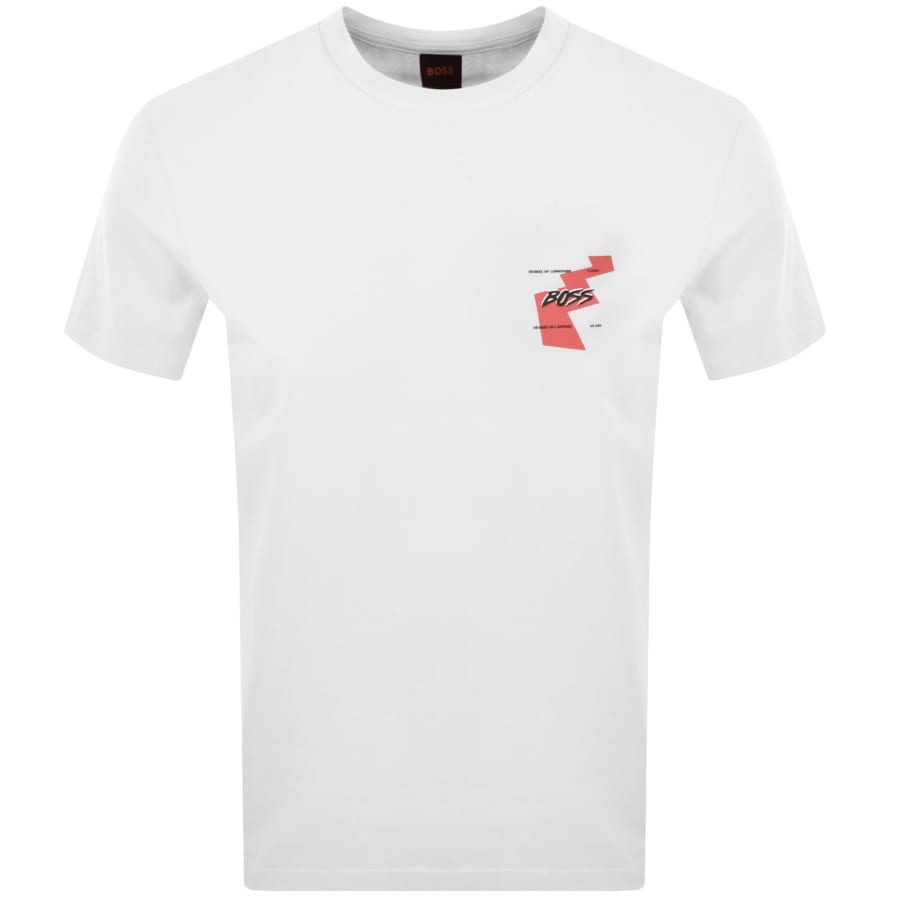 Image number 2 for BOSS Movement T Shirt Natural White