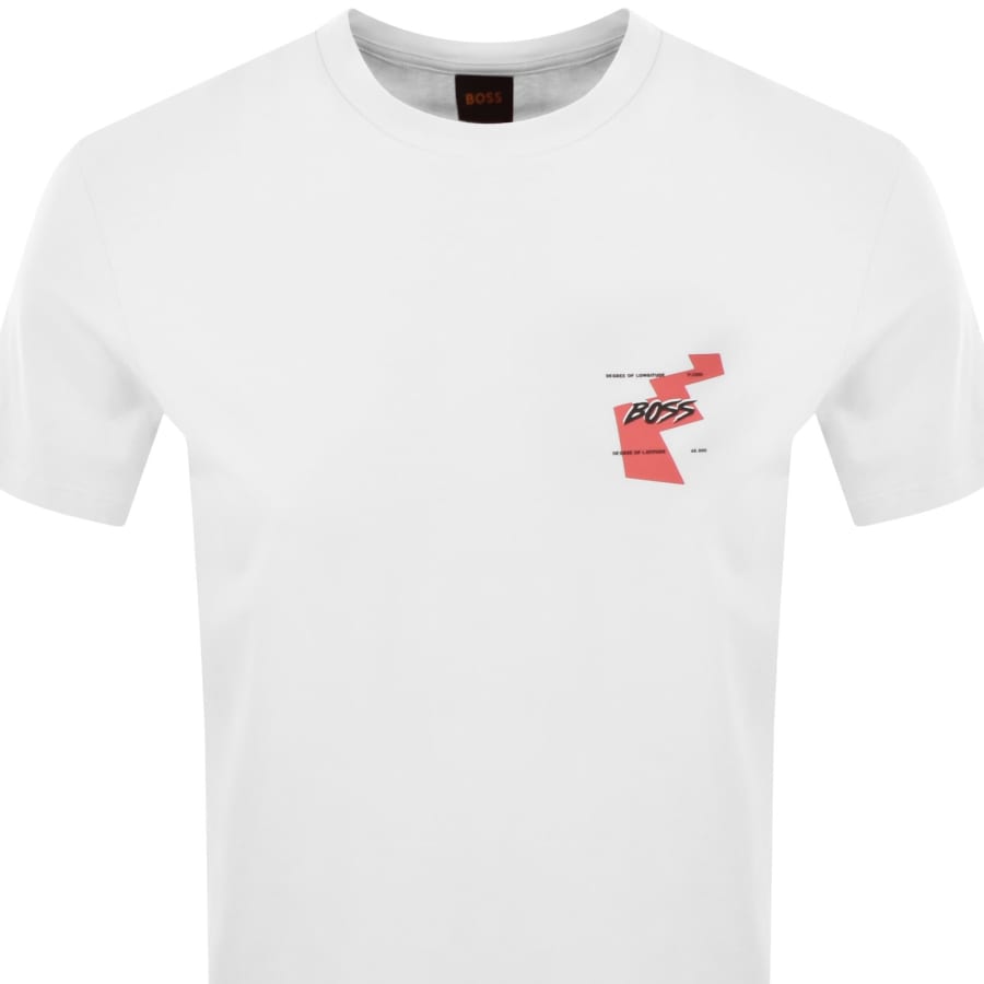 Image number 3 for BOSS Movement T Shirt Natural White