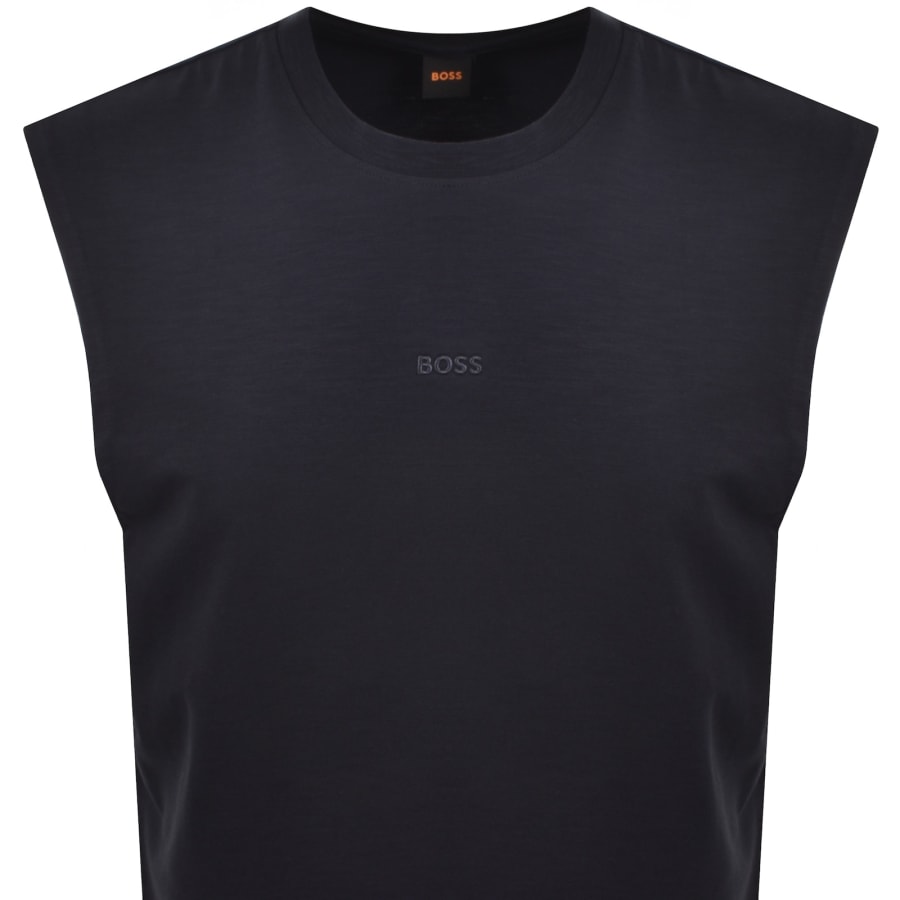 Image number 2 for BOSS Relaxed Fit Surf Vest Dark Blue
