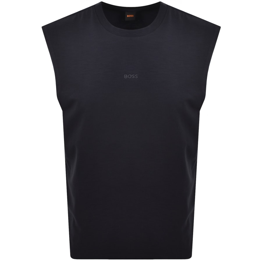 Image number 1 for BOSS Relaxed Fit Surf Vest Dark Blue