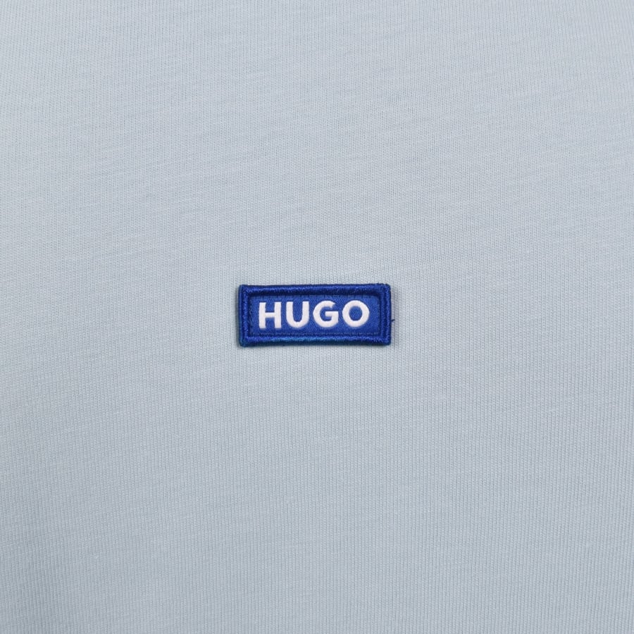 Image number 5 for HUGO Blue T Shirt And Short Set Open Blue