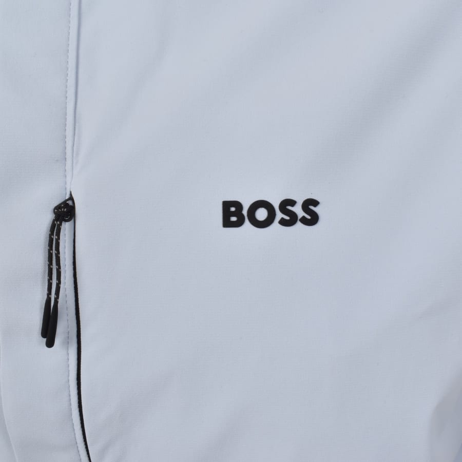 Image number 3 for BOSS Terrace Short Sleeve Shirt Blue