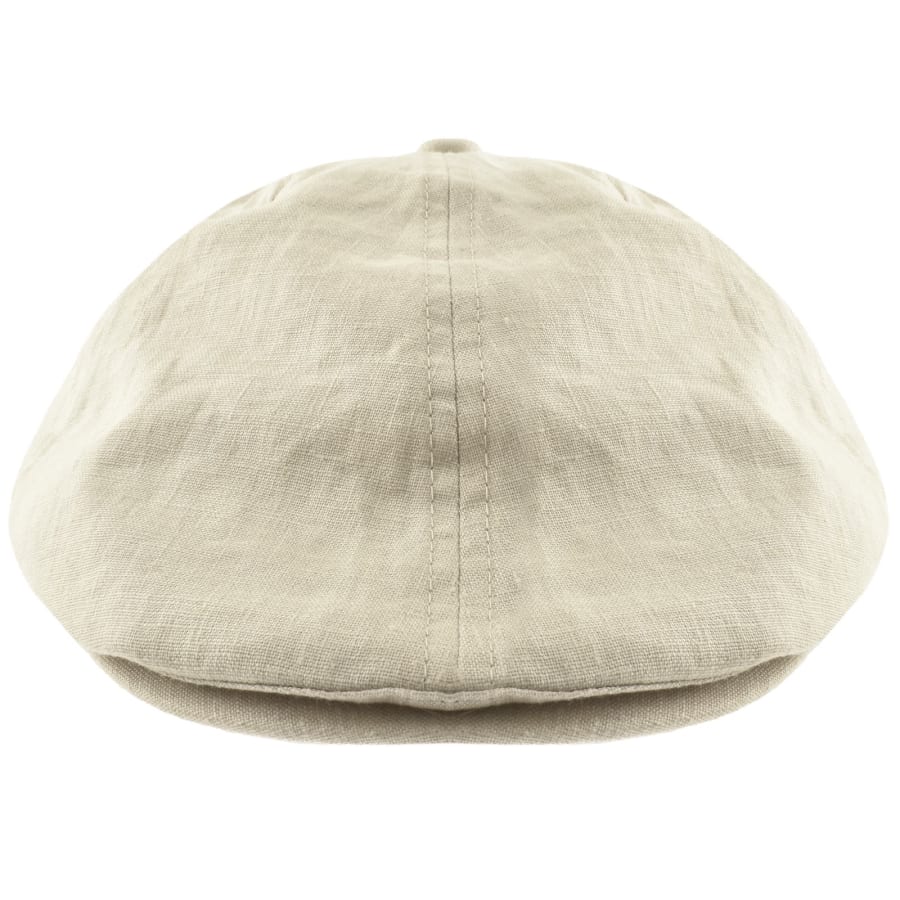 Image number 2 for BOSS Trystan Bakerboy Hat Beige