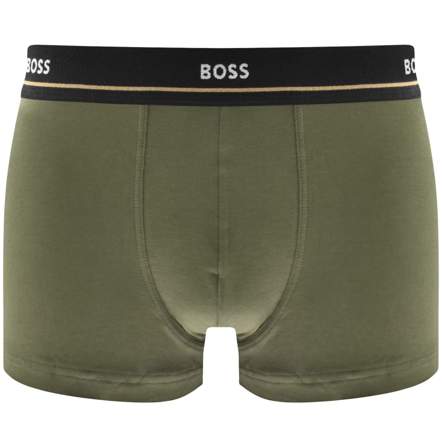Image number 4 for BOSS Underwear 5 Pack Boxer Trunks