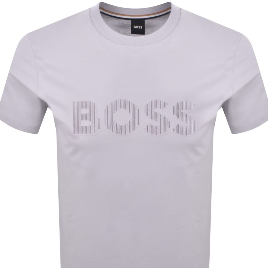 Image number 2 for BOSS Thompson 41 T Shirt Light Purple