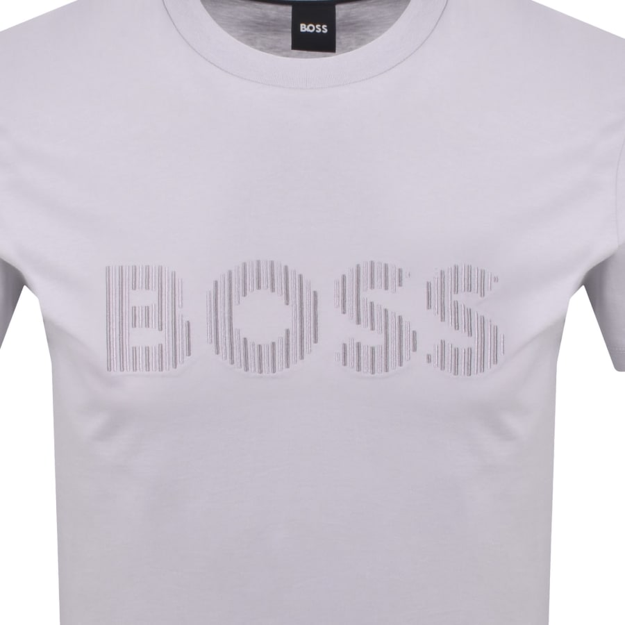 Image number 3 for BOSS Thompson 41 T Shirt Light Purple