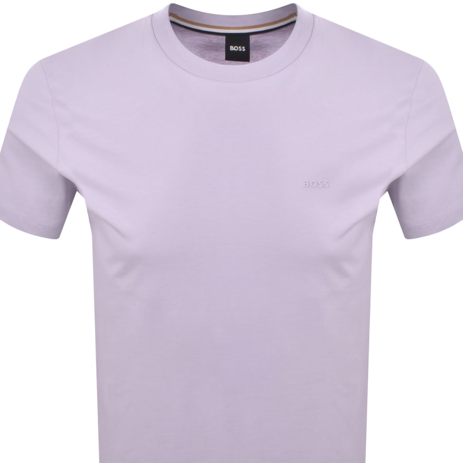 Image number 2 for BOSS Thompson 01 T Shirt Open Purple