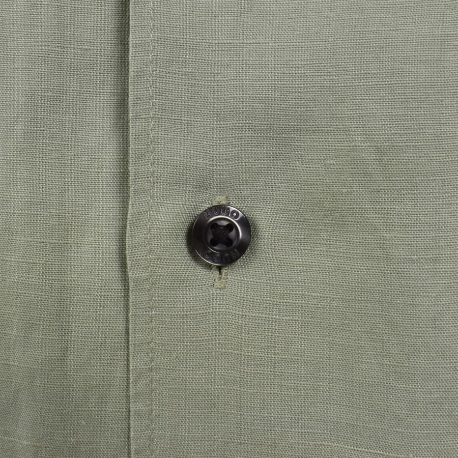 Image number 3 for HUGO Espino Shirt Light Green
