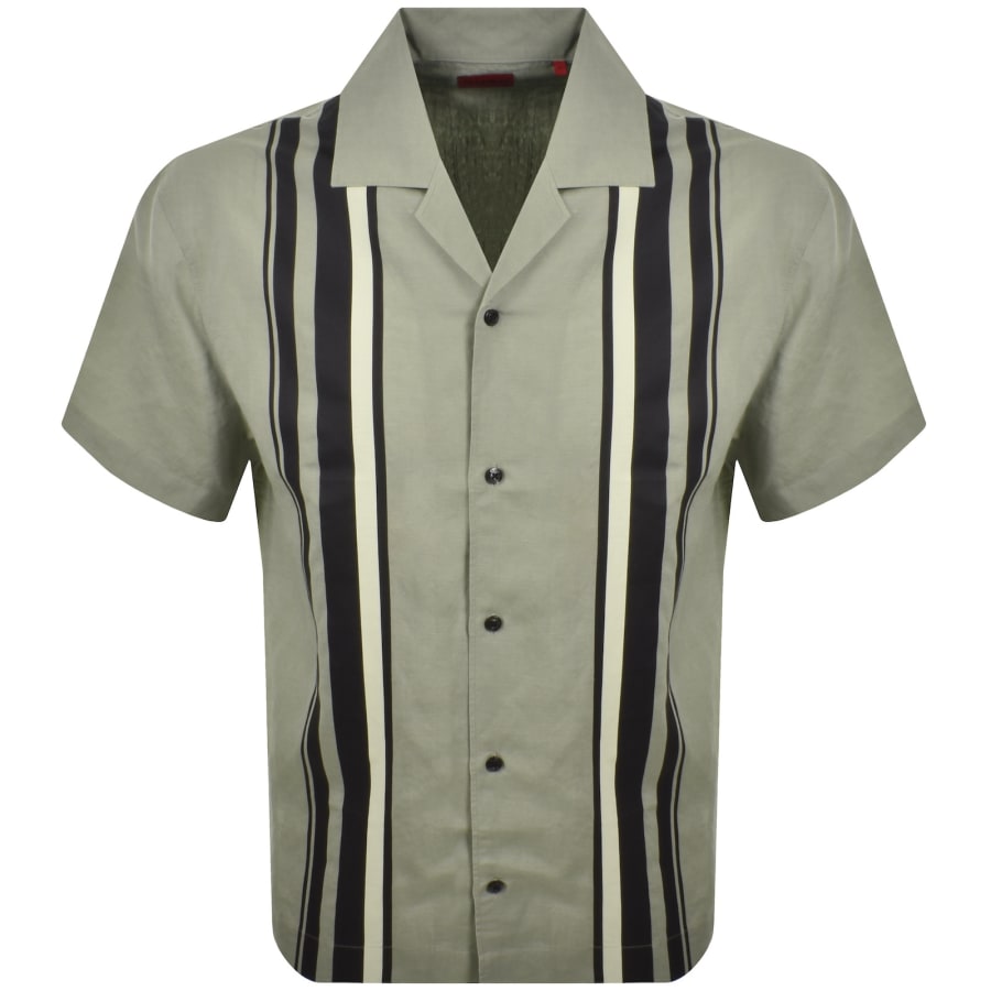 Image number 1 for HUGO Espino Shirt Light Green