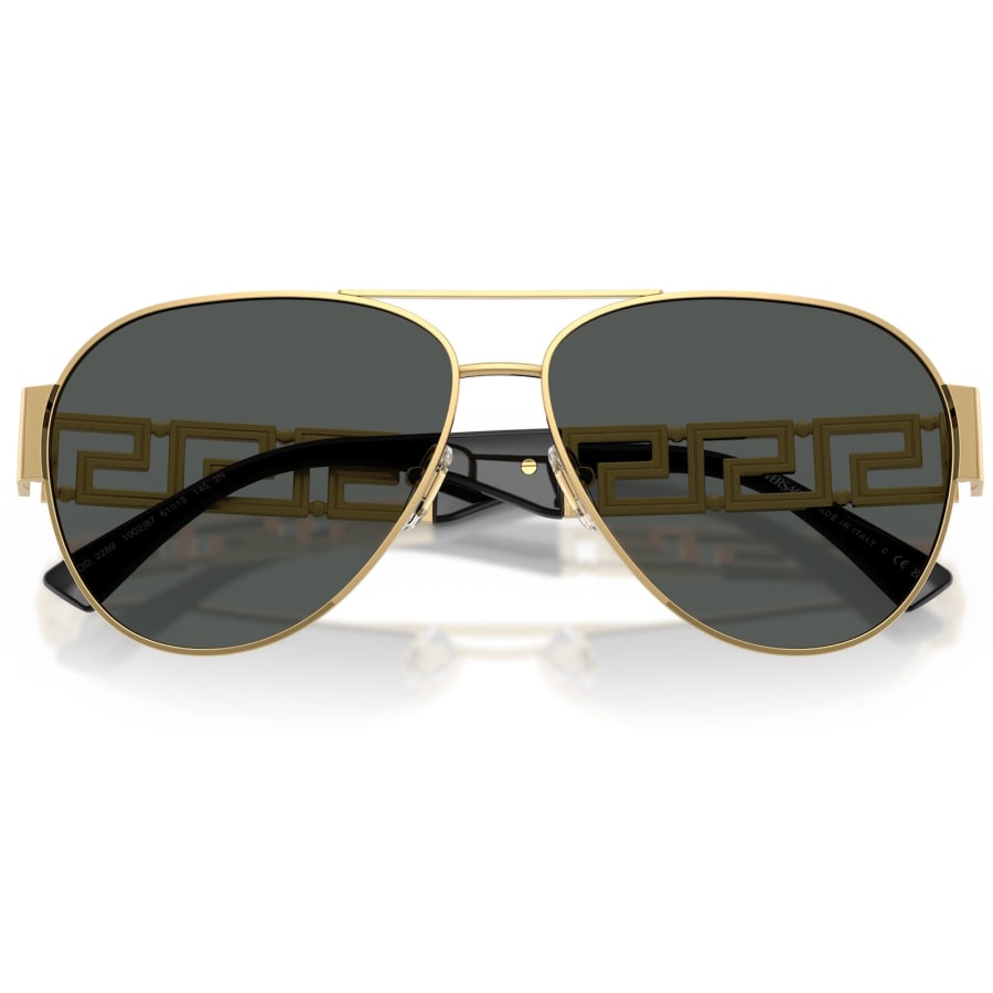 Image number 3 for Versace 0VE2289 Sunglasses Gold