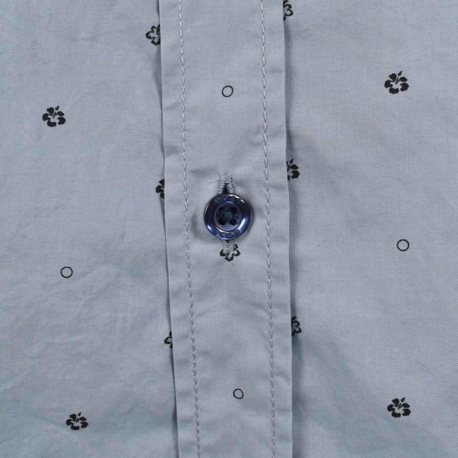 Image number 3 for BOSS Rickert Long Sleeved Shirt Blue