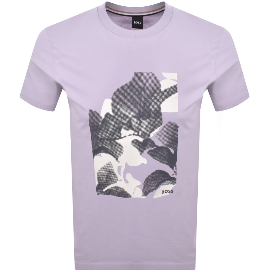 Image number 1 for BOSS Thompson 239  T Shirt Purple