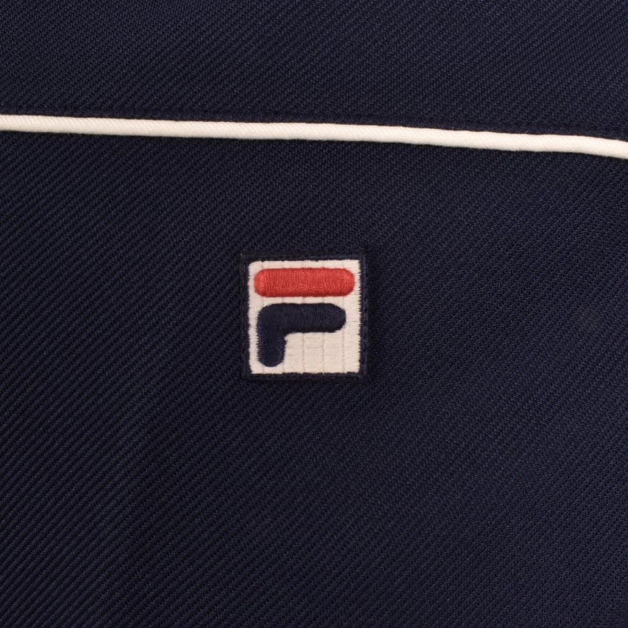 Image number 3 for Fila Federico Zip Track Top Navy