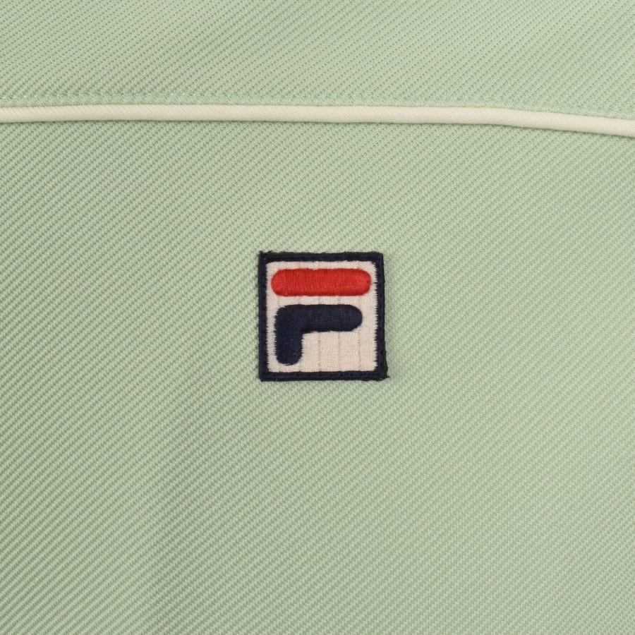 Image number 3 for Fila Federico Zip Track Top Green