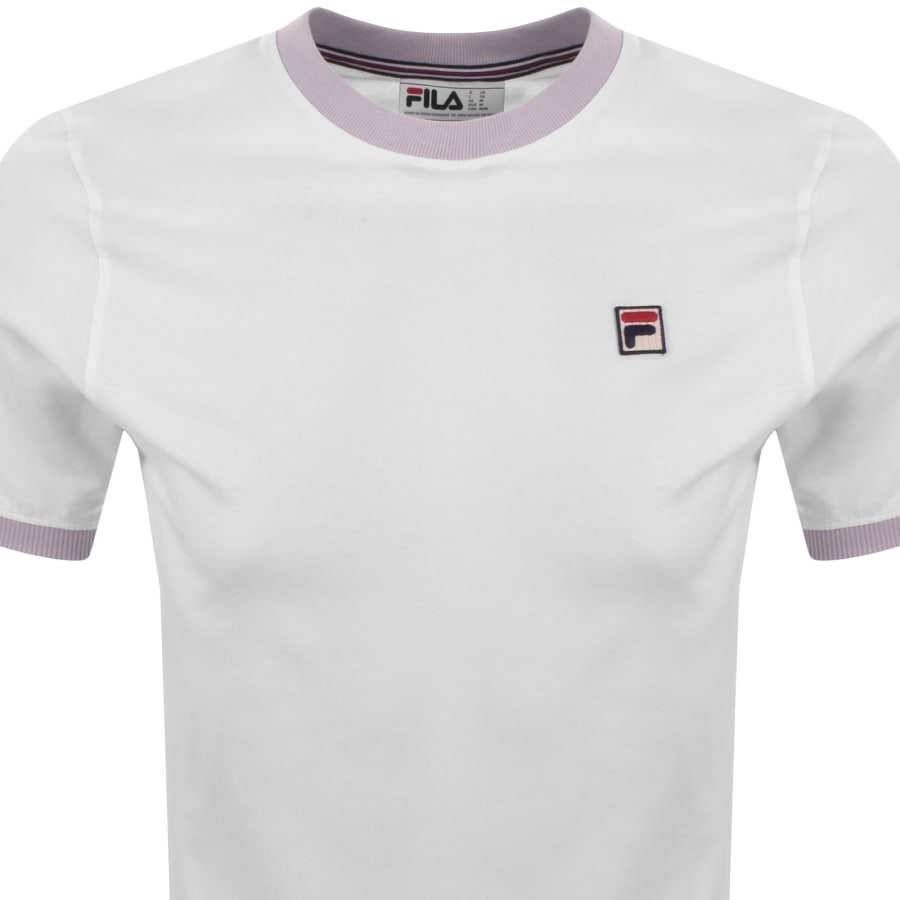 Image number 2 for Fila Marconi Ringer T Shirt White
