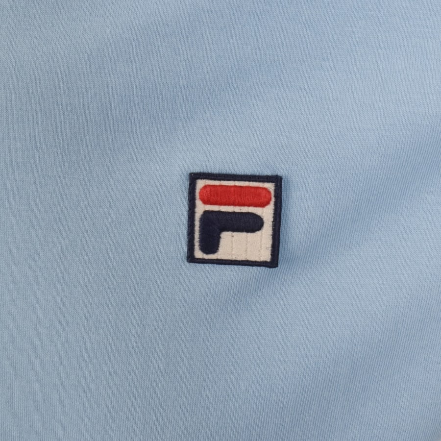 Image number 3 for Fila Marconi Ringer T Shirt Frozen Fjord Blue
