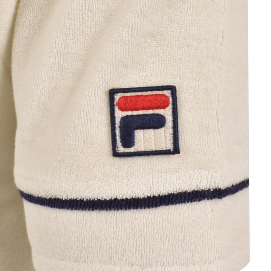 Image number 3 for Fila Massimo Polo T Shirt Off White
