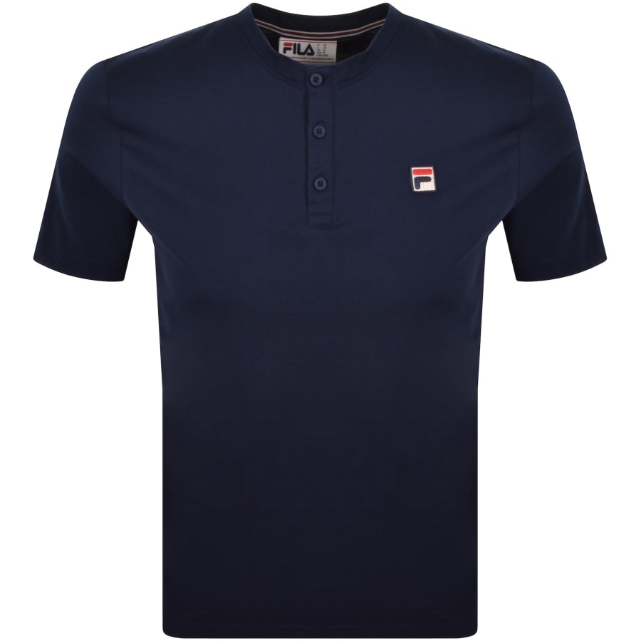 Image number 1 for Fila Valentino Essential T Shirt Navy