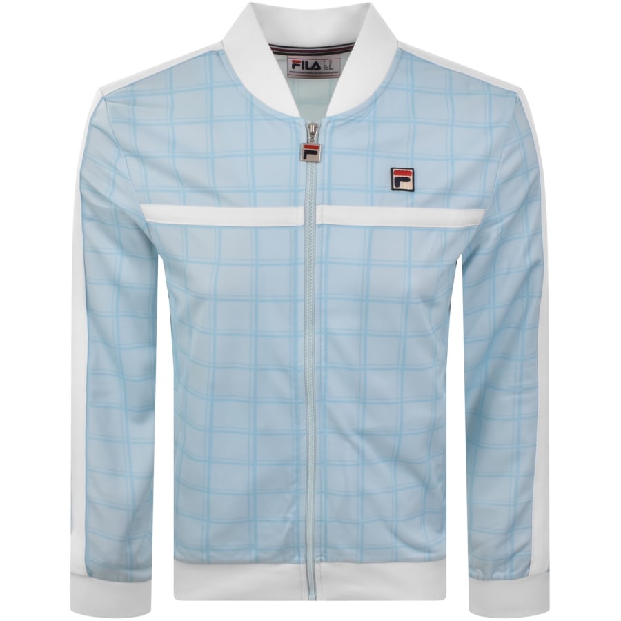 Image number 1 for Fila Flippo Full Zip Track Top Blue