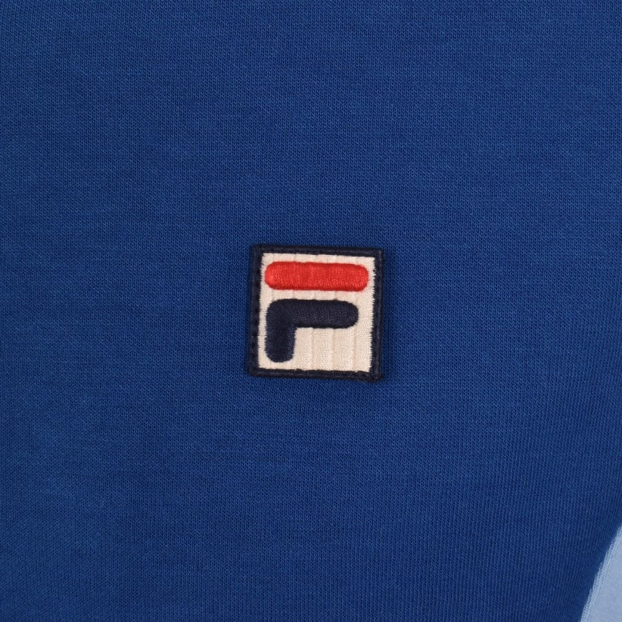 Image number 3 for Fila Settanta Zip Track Top Blue