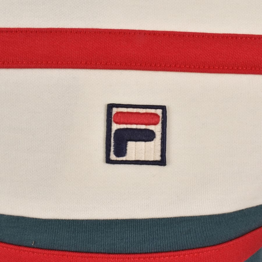 Image number 3 for Fila Giovanni Zip Track Top Green