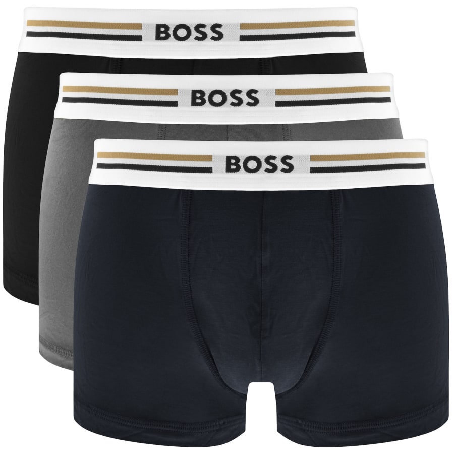 Image number 1 for BOSS Underwear 3 Pack Revive Boxers