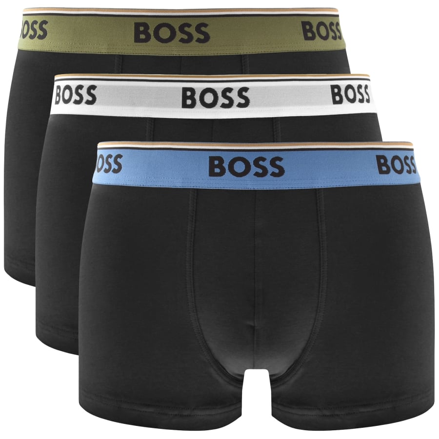 Image number 1 for BOSS Underwear 3 Pack Power Trunks