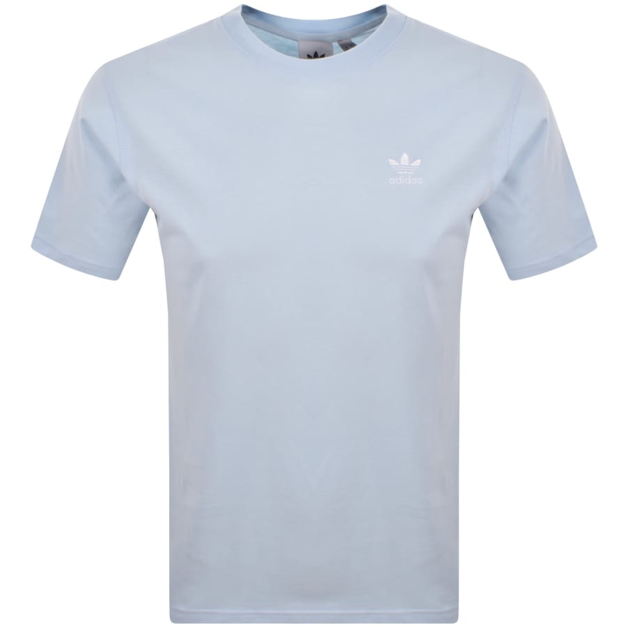 Image number 1 for adidas Originals Trefoil T Shirt Crystal Sky Blue
