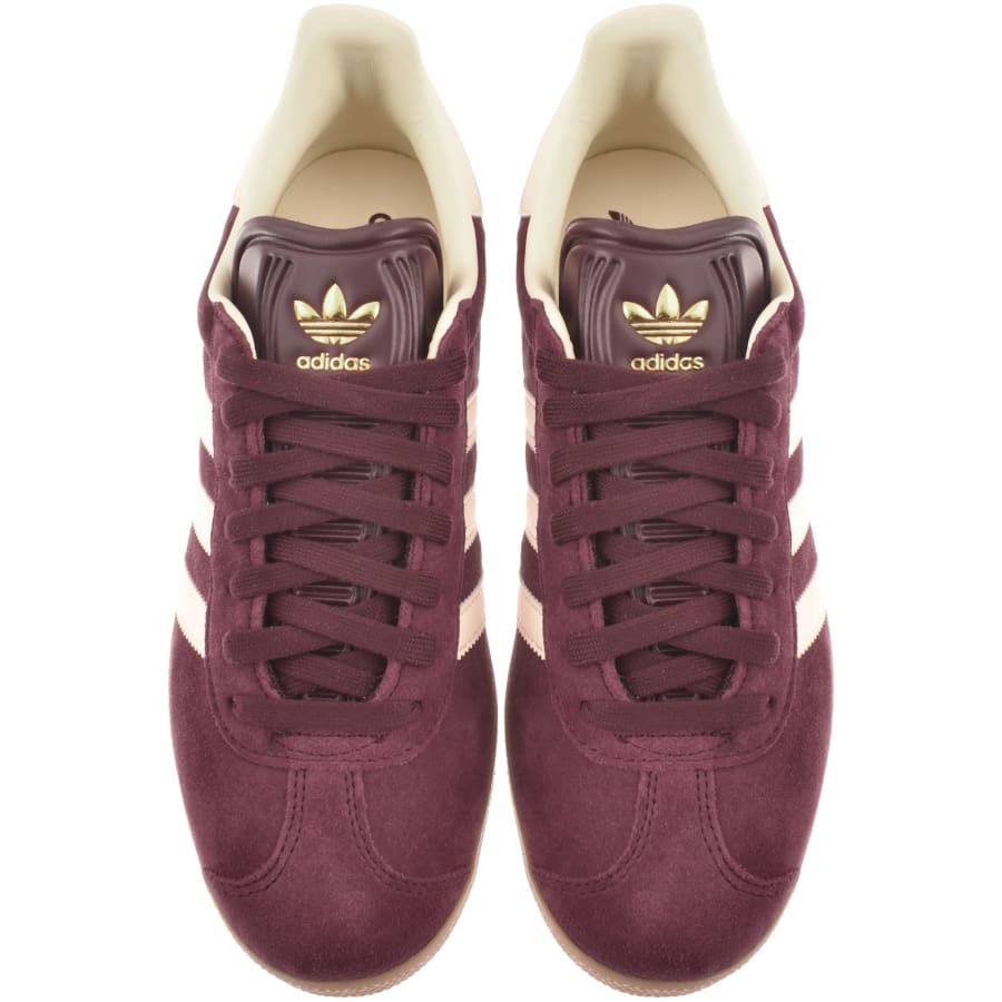 Image number 3 for adidas Originals Gazelle Trainers Maroon