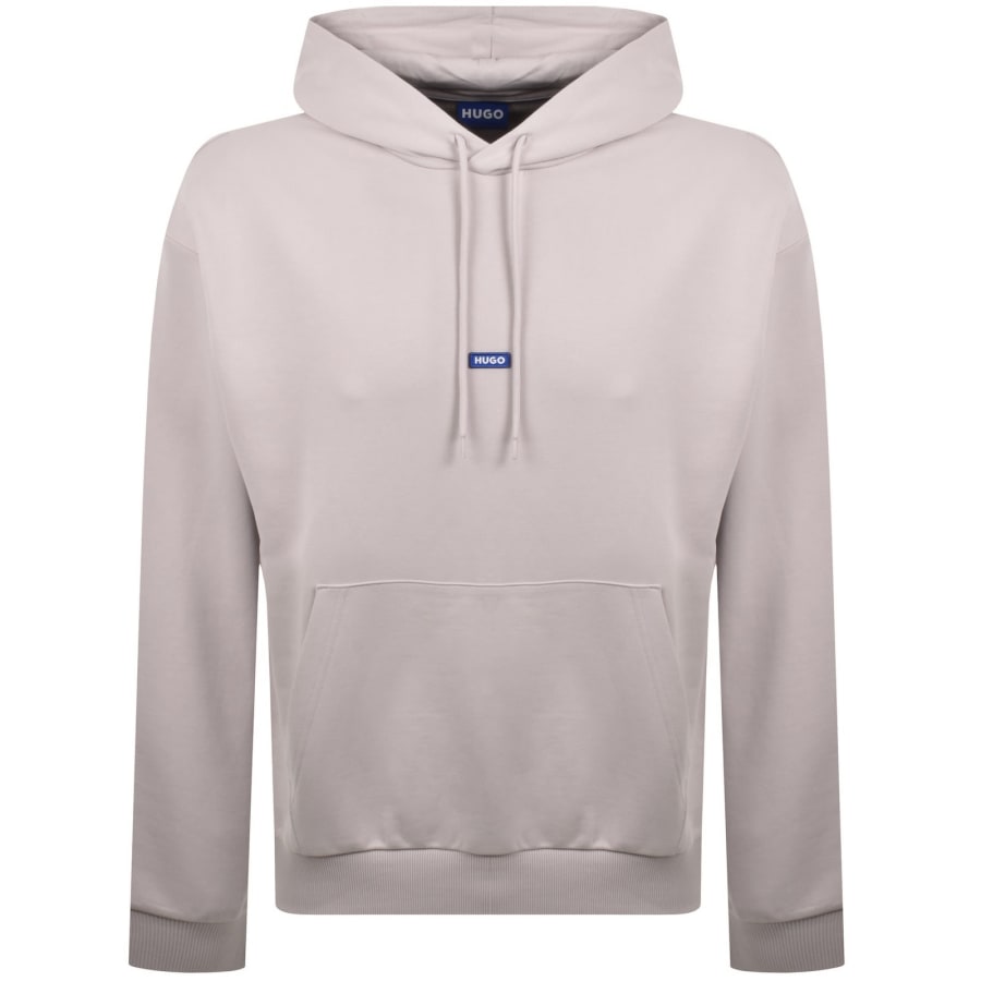 Image number 1 for HUGO Blue Nalonso Hoodie Lilac