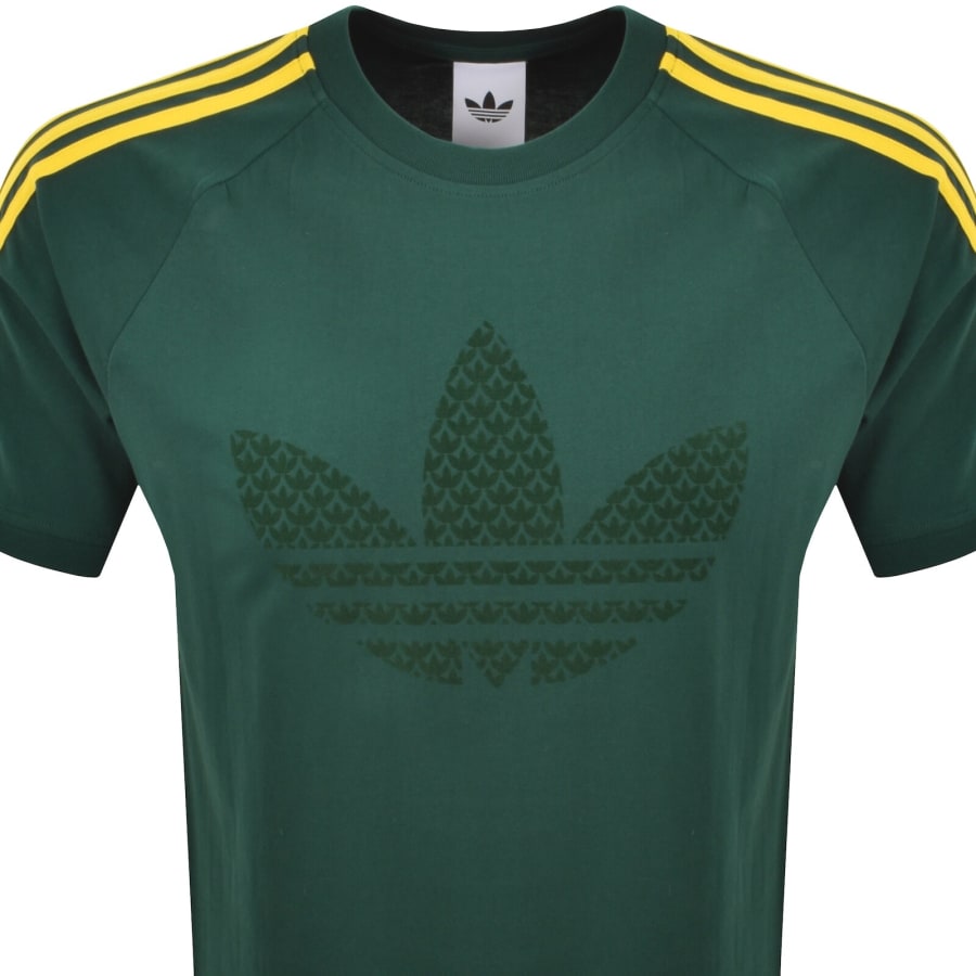 Image number 2 for adidas Originals Monogram T Shirt Green